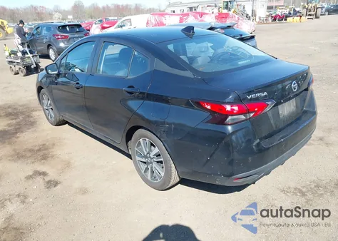 2021 Nissan Versa Sv Xtronic Cvt from USA, damaged, VIN 3N1CN8EV1ML863242